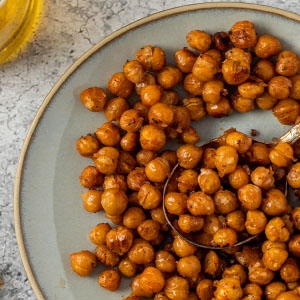 Savory Roasted Chickpea Snack Recipe