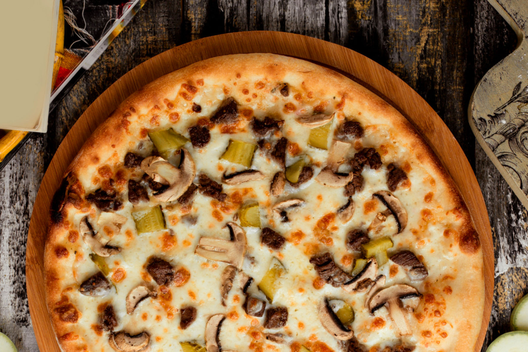 Gourmet Truffle Mushroom Pizza Recipe