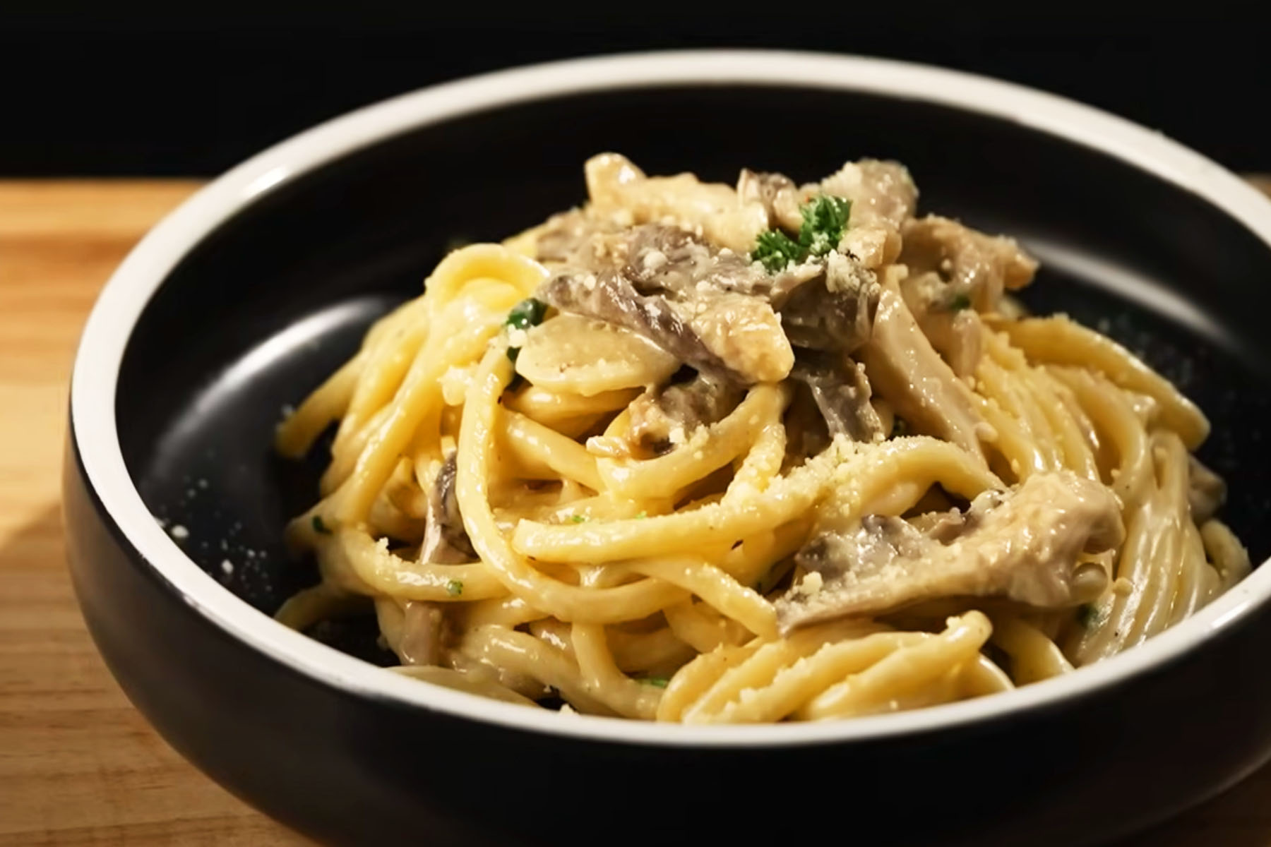 Oyster Mushroom Recipe Vegetarian With Pasta