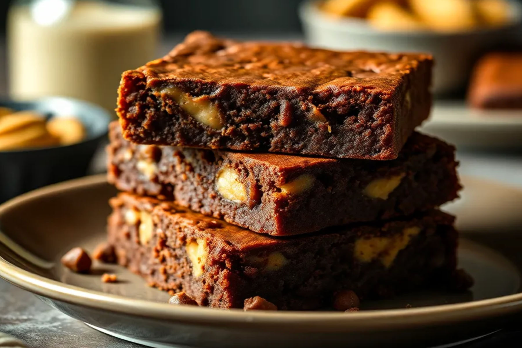 Decadent Peanut Butter Brownie Recipe