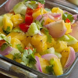 Pineapple Cucumber Salad For Weight Loss