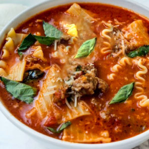 Lasagna Soup Recipe – Quick, Delicious & Hearty Dinner