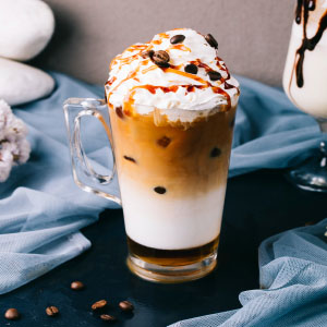 Homemade Starbucks Inspired Caramel Macchiato