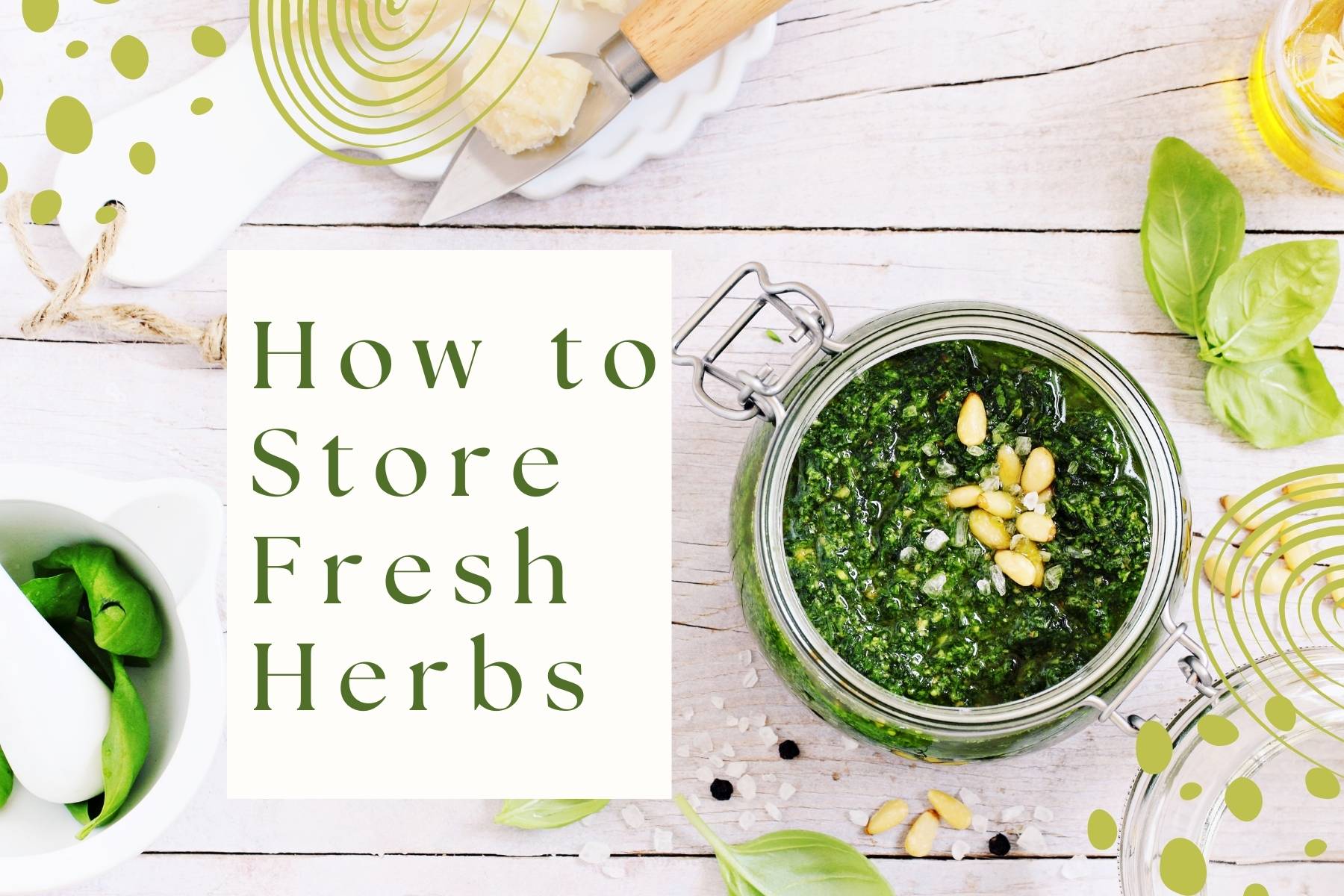 How to Store Fresh Herbs