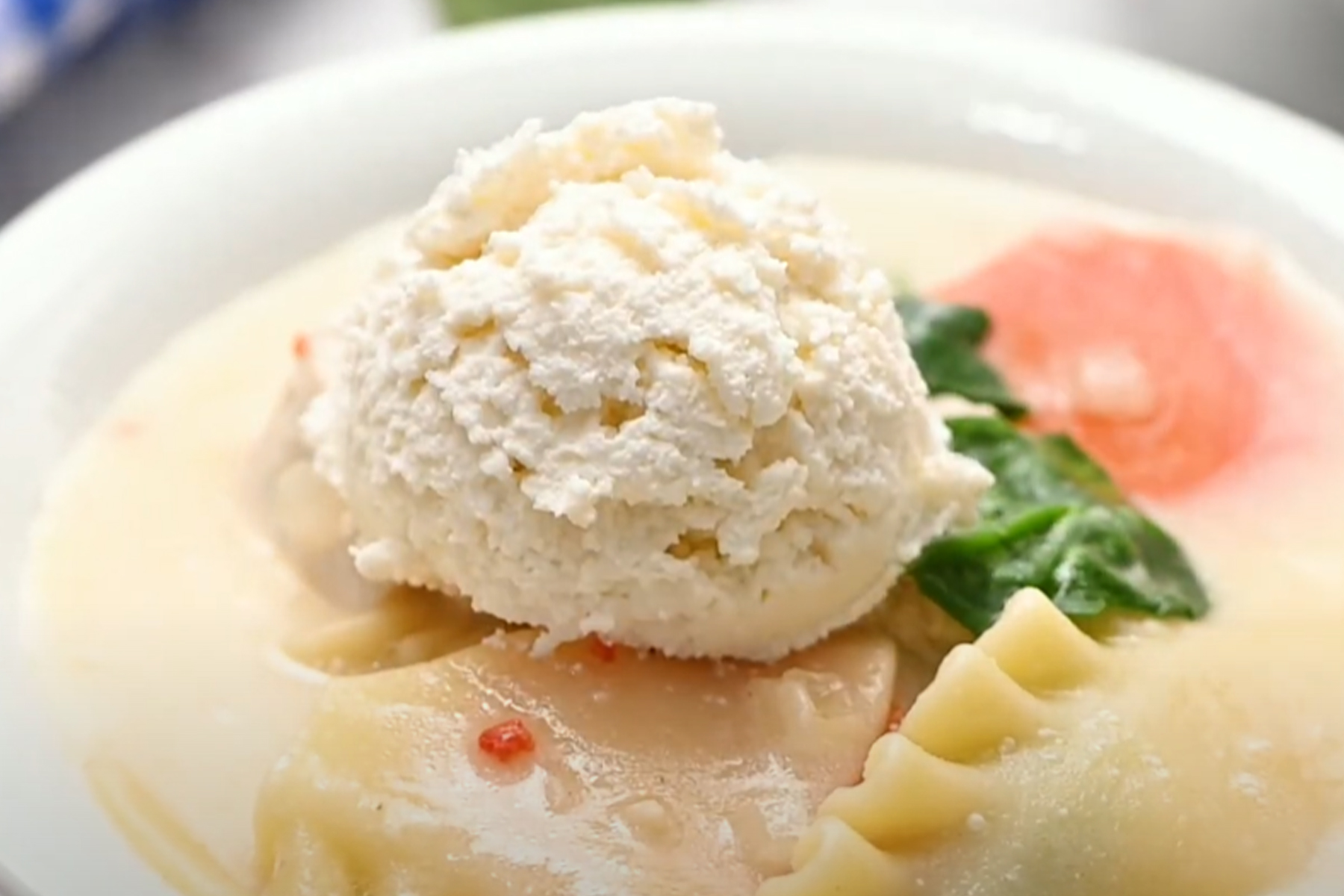 Alfredo Lasagna Soup​