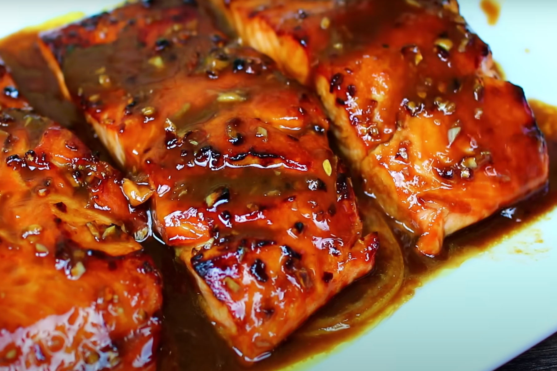 Simple honey glazed salmon recipe