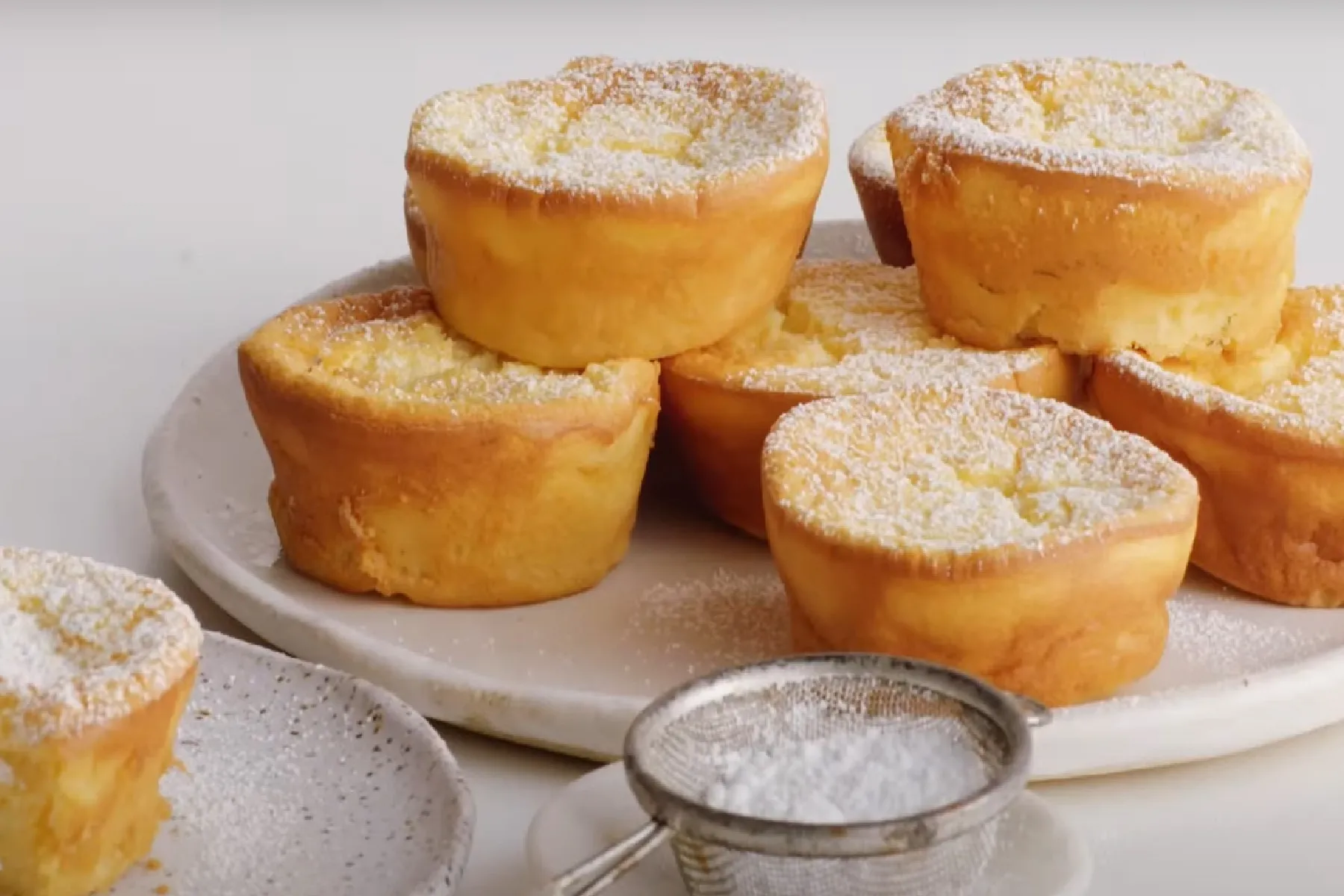 Baby Lemon Impossible Pies Recipe
